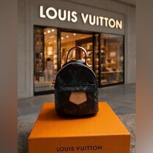 FULL INCLUSION LV Black and Brown Mini monogram Backpack w/ LV box & LV dust bag